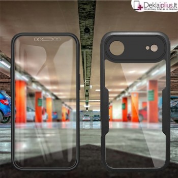 360 laipsnių smūgiams atsparus dėklas - permatomas (Apple Iphone Air) 360 laipsnių smūgiams atsparus dėklas - permatomas (Apple Iphone Air)